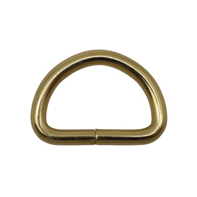 Полукольцо, под ремень 25 мм, золото, цена 