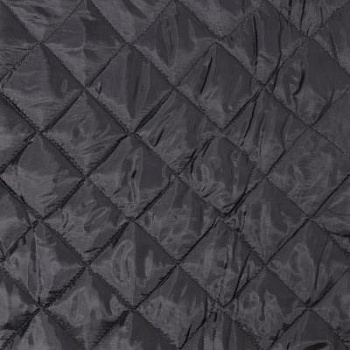 Стежка прошитая 3-х слойная на утеплителе, ш. 150 см, черная