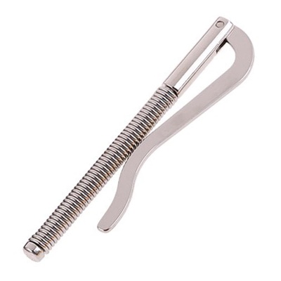 Зажим для денег, 75 мм, никель, цена 127.50 руб