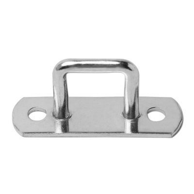 Скоба 25x15 мм, оцинкованная, цена 63 руб