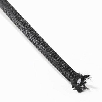 Шнур эластичный, 8 мм, черный