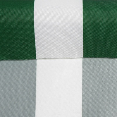 Ткань тентовая «Оксфорд 240D PU 1000», 140 г/м2, ш. 150 см, полоска, бело-зеленый, цена 