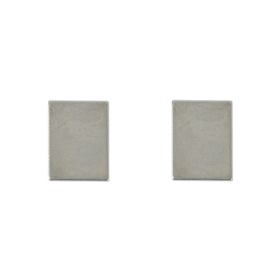 Кнопка магнитная, 14x18x2 мм, потайная, прямоугольная, цена 153 руб