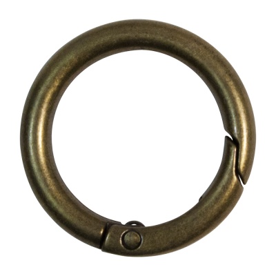 Кольцо-карабин 058О, d 26 мм, антик, цена 127.50 руб