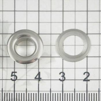 Люверс, 8 мм, никель