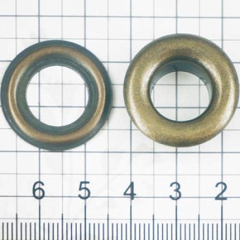 Люверс, 12 мм, антик