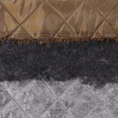 Стежка прошитая 3-х слойная на утеплителе, 250 г/м2, ш. 150 см, коричневая, цена 250 руб