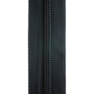 Молния Т7, витая, рулонная, рулон 200 м, черная, цена 37.50 руб