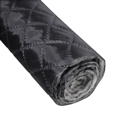 Стежка термическая на синтепоне, 100 г/м2, ш. 150 см, черная, цена 213.50 руб