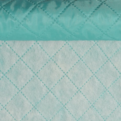 Стежка термическая на синтепоне, 100 г/м2, ш. 150 см, морская волна, цена 224.50 руб