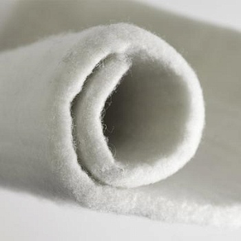 Войлок шумоизоляционный «Синтефелт»,  6-7 мм, ширина 1,5 метра, белый 