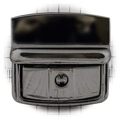 Замок портфельный 899А с ключом, блэк никель, цена 