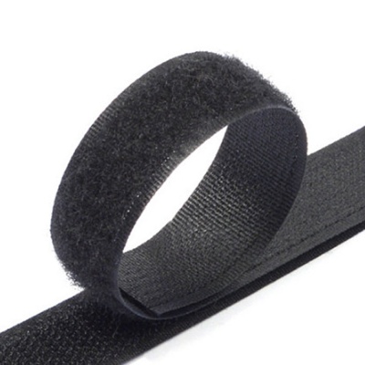 Липучка, 20 мм, черная, цена 