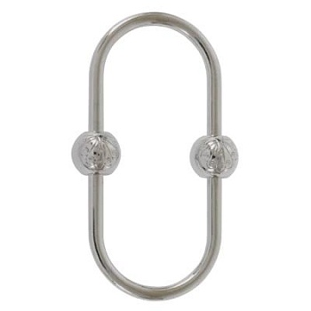 Кольцо овальное 3510, никель