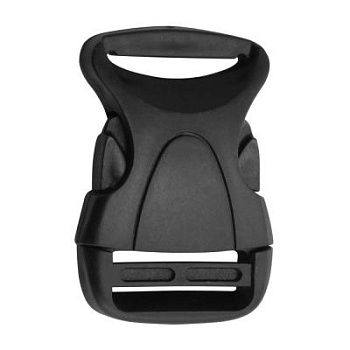 Фастекс пластиковый, под ремень 32 мм, черный