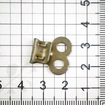 Крючок обувной 300, латунь