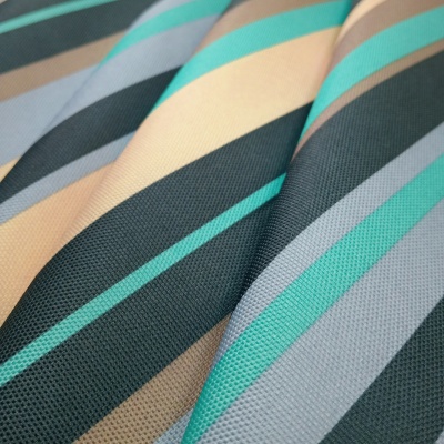 Оксфорд 600D PU 1000 принт ПОЛОСА БИРЮЗА, 230 г/м2, 150 см, цена 674.50 руб