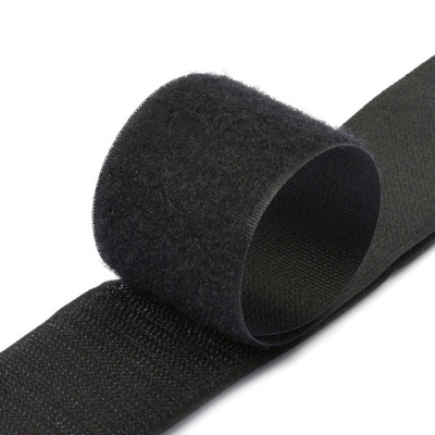 Липучка, 50 мм, черная, цена 78 руб