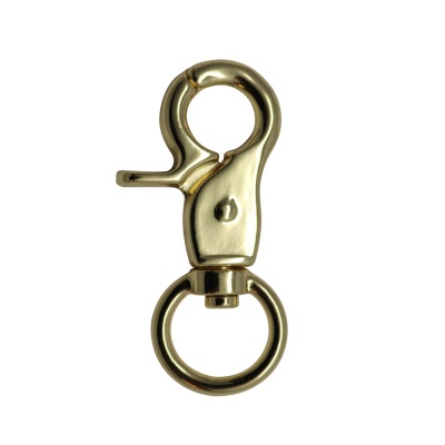 Kарабин 1032, под ремень 13 мм, золото, цена 119.50 руб