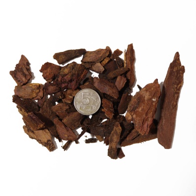 Мульча из коры лиственницы, средняя 15-40 мм, 50 л, цена 532.50 руб