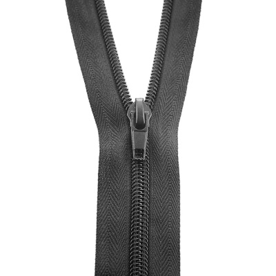 Молния Т7, витая, обувная, 30 см, черная, цена 