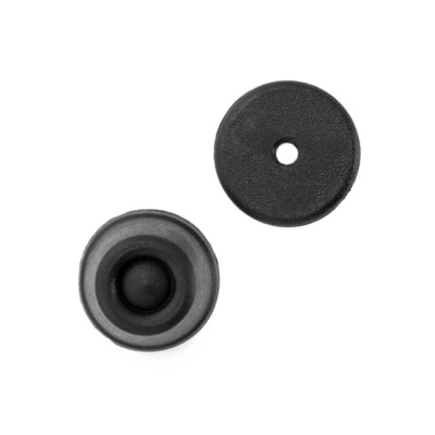 Пукля-ножка МФ565, для сумки, черная, цена 9 руб