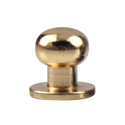 Кнопка кобурная 810, золото, цена 43 руб