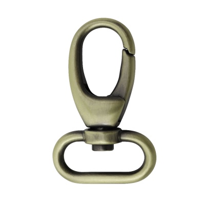 Карабин 7578, под ремень 25 мм, антик, цена 120 руб