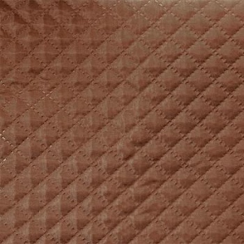 Стежка термическая на синтепоне 100 г/м2, коричневая, ширина 150 см