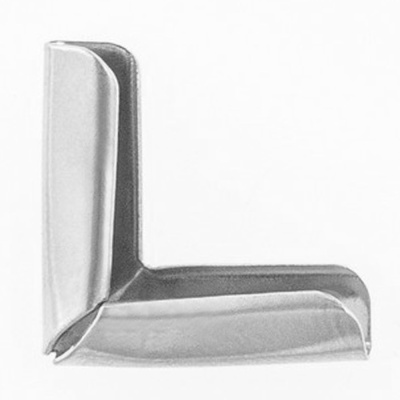 Уголок для сумки КД0009, никель, цена 