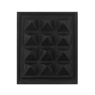 Пукля-ножка Ежик, для сумки, черная, цена 8.50 руб