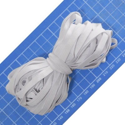 Резинка бельевая, 8 мм, белая, цена 14 руб