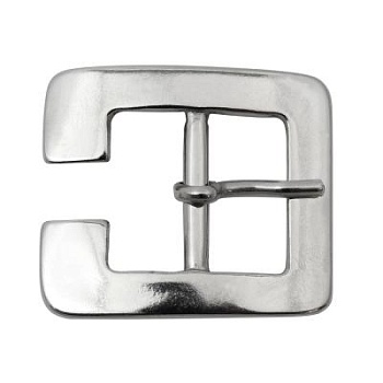 Пряжка 02/20, под ремень 20 мм, никель