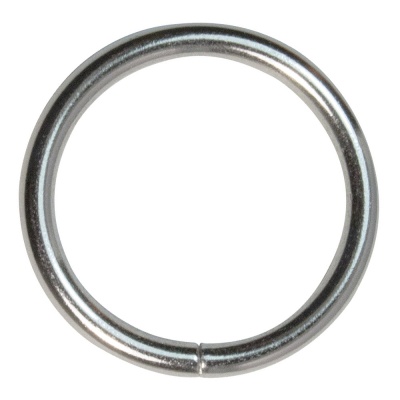 Кольцо №3, d 31.4 мм, никель, цена 36 руб
