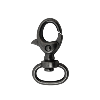 Карабин A522, под ремень 12 мм, блэк никель, цена 29.50 руб